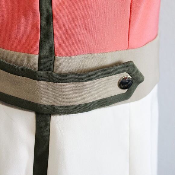 Dress Barn Classy Color Block Career Sheath Dress Size 12P - Picture 7 of 7